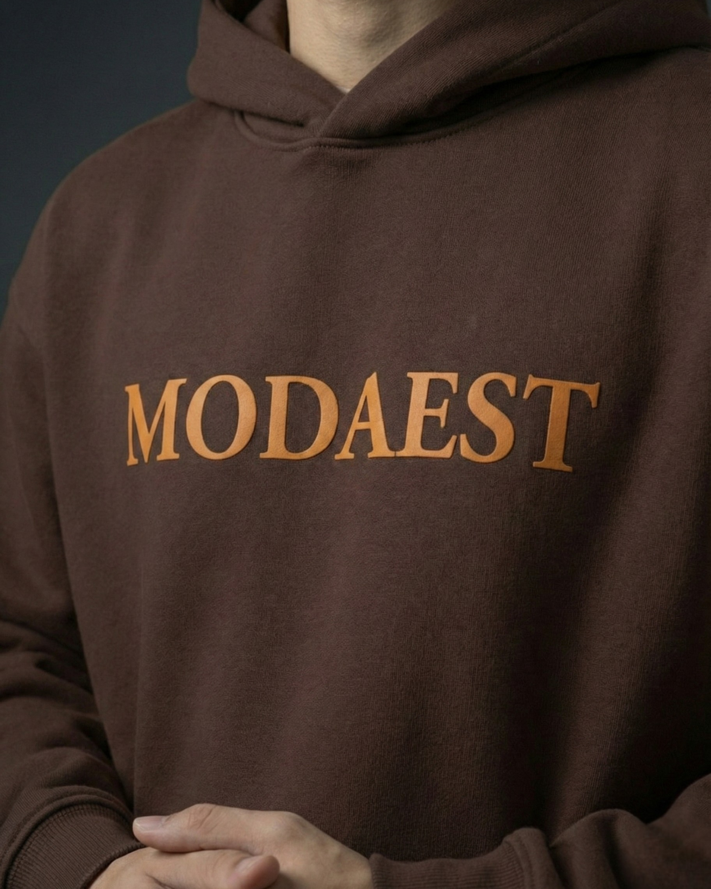 Creator Oversized Hoodie - Brown - Modaest