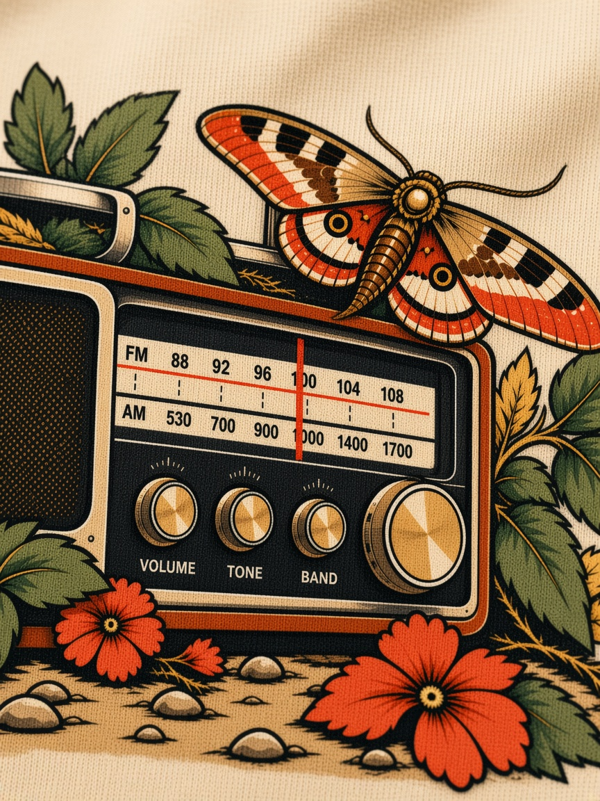 Dead Air, graphic detail