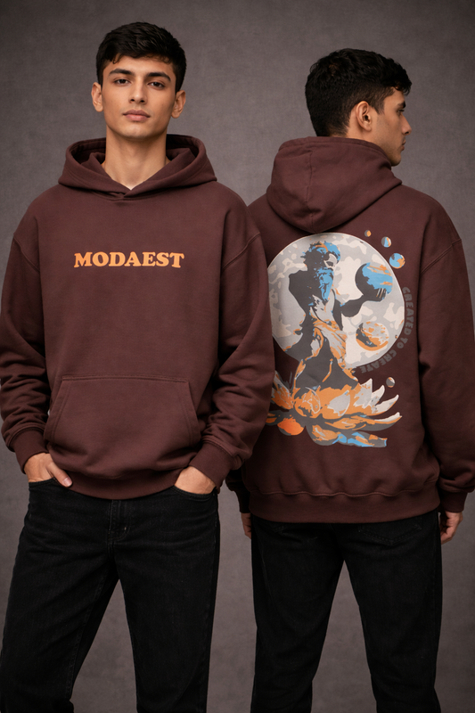 Creator Oversized Hoodie - Brown