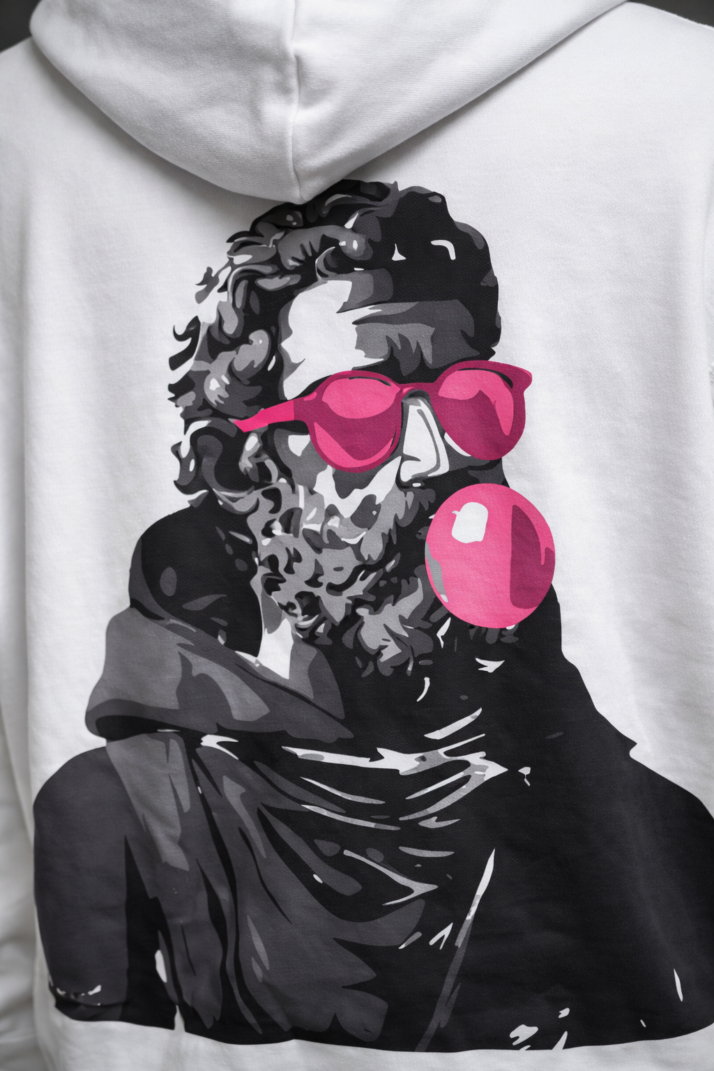 Coolman Oversized Hoodie - White