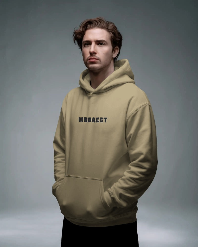 Essential Oversized Hoodie - Beige