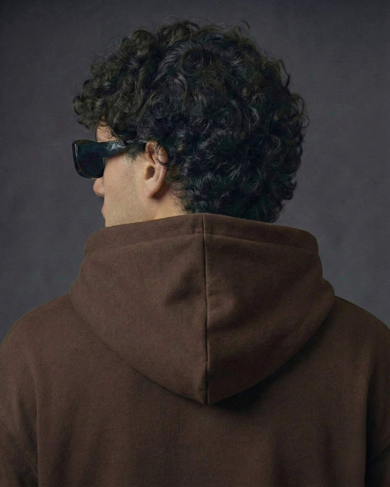 Essential Oversized Hoodie - Brown - Modaest