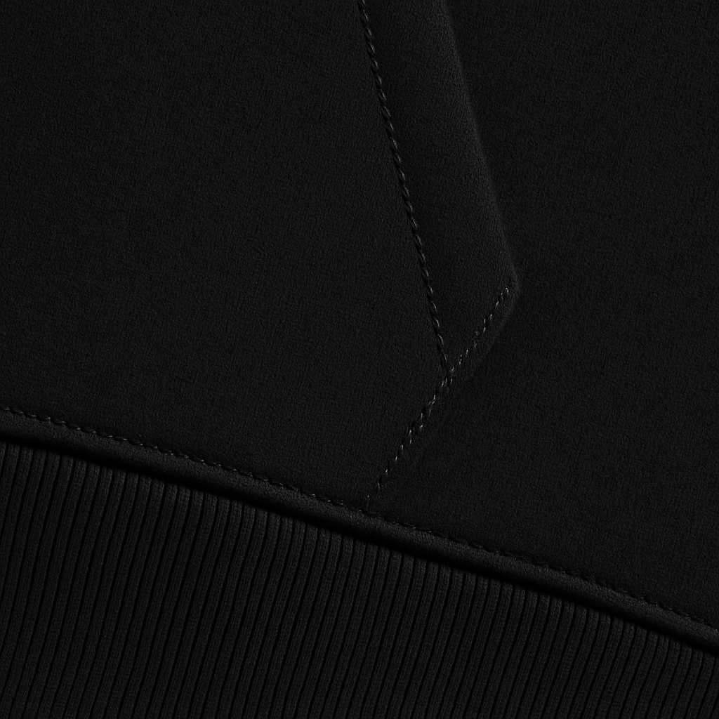 Essential Oversized Hoodie - Black