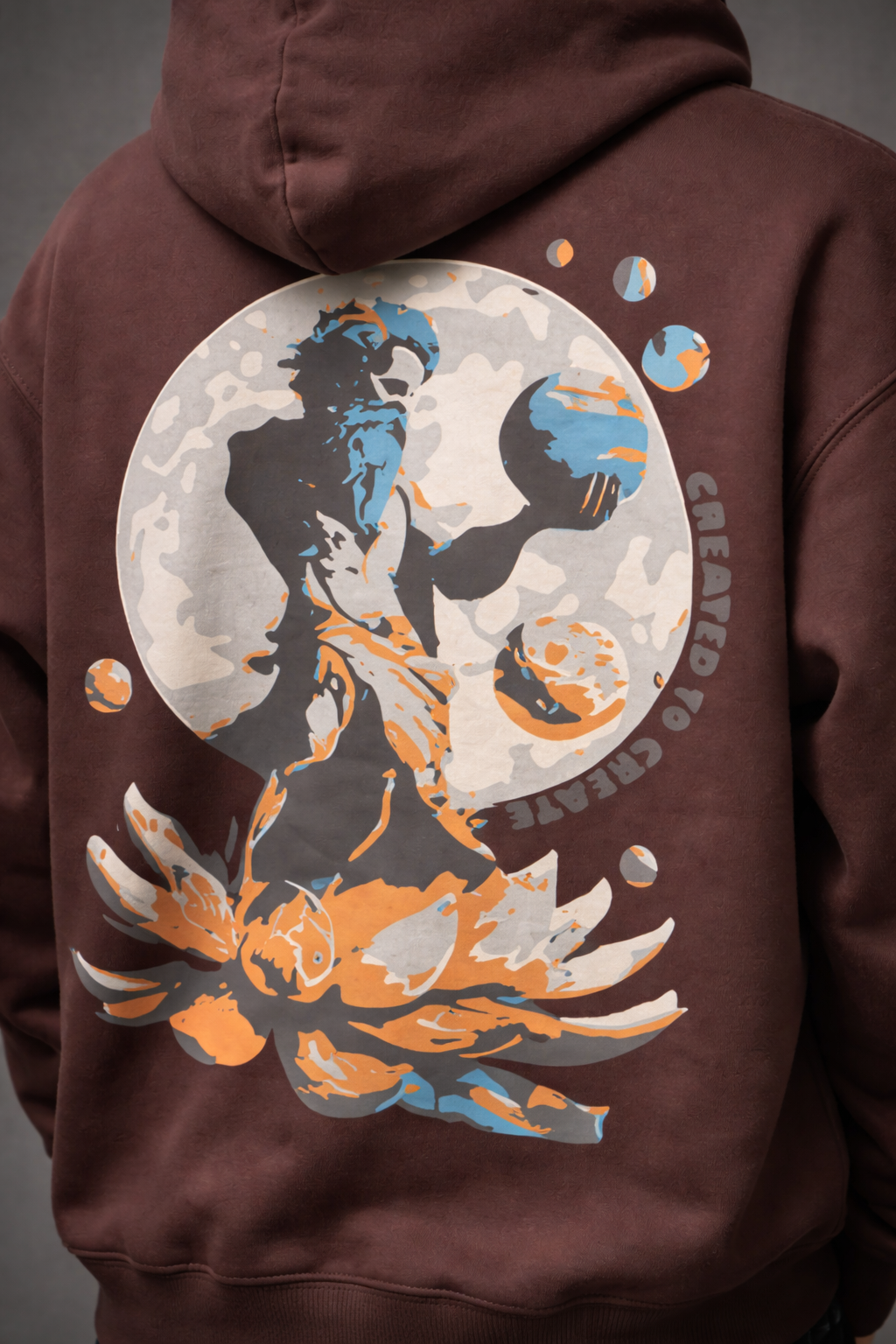 Creator Oversized Hoodie - Brown