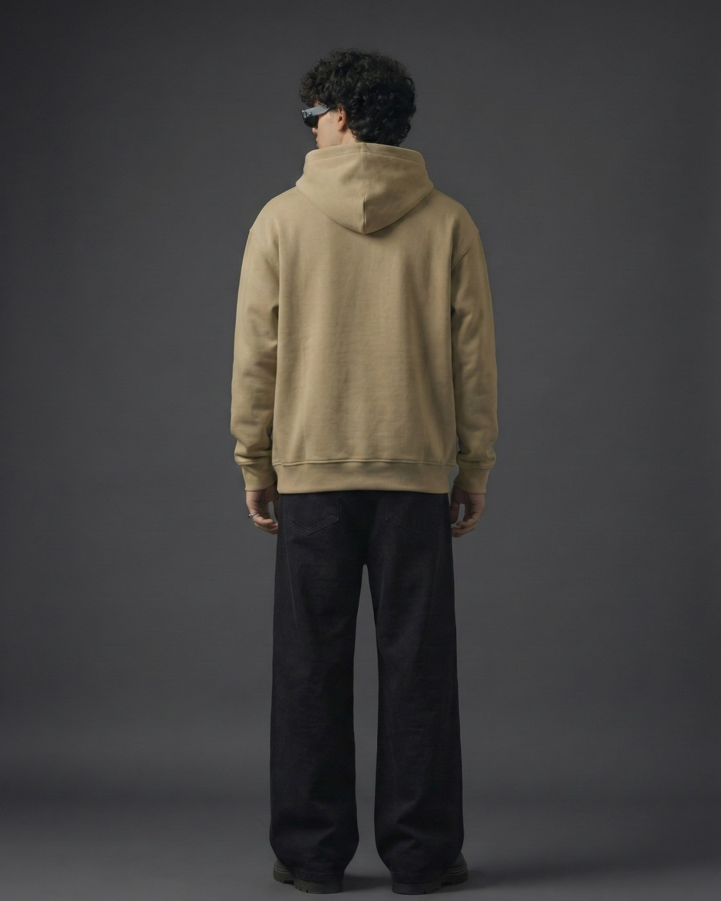 Essential Oversized Hoodie - Beige - Modaest