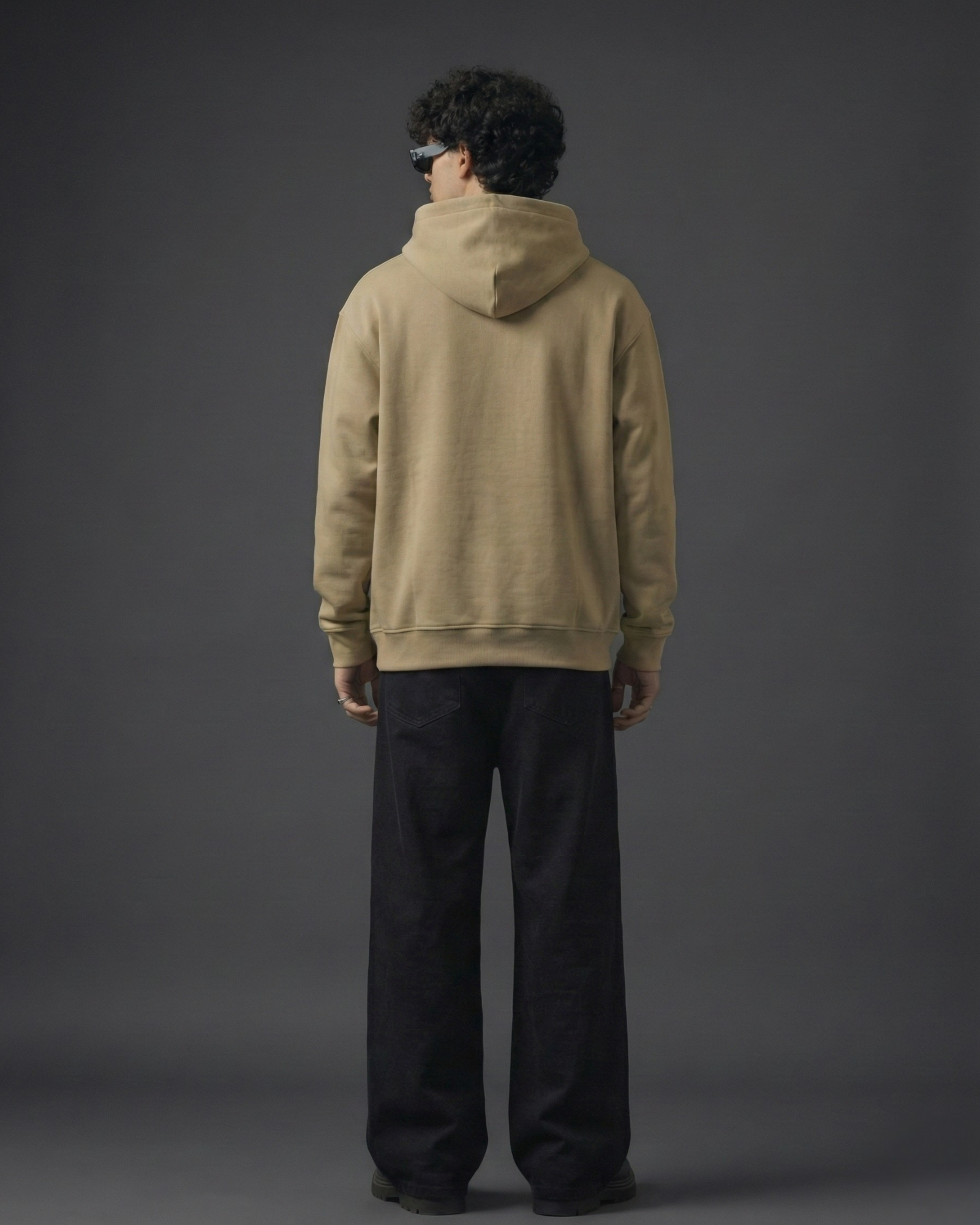 Essential Oversized Hoodie - Beige - Modaest