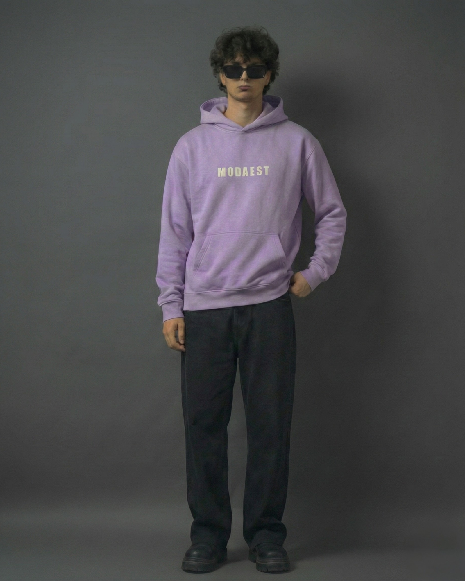 Essential Oversized Hoodie - Lavender - Modaest