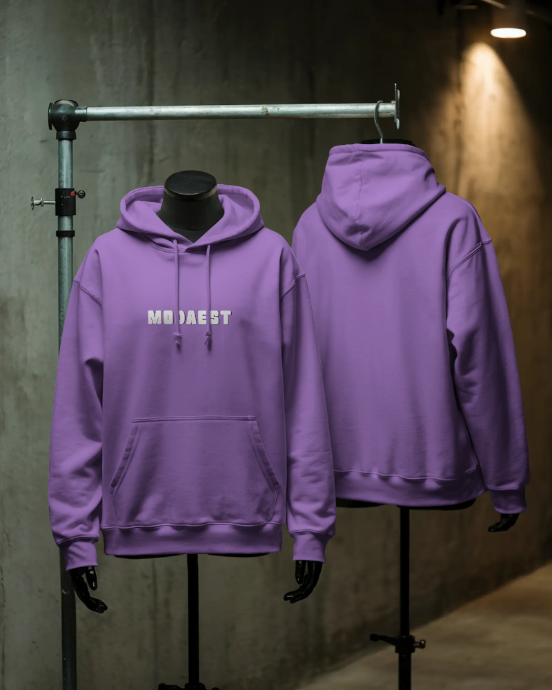 Essential Oversized Hoodie - Lavender