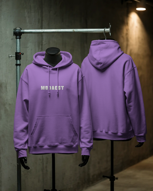 Essential Oversized Hoodie - Lavender