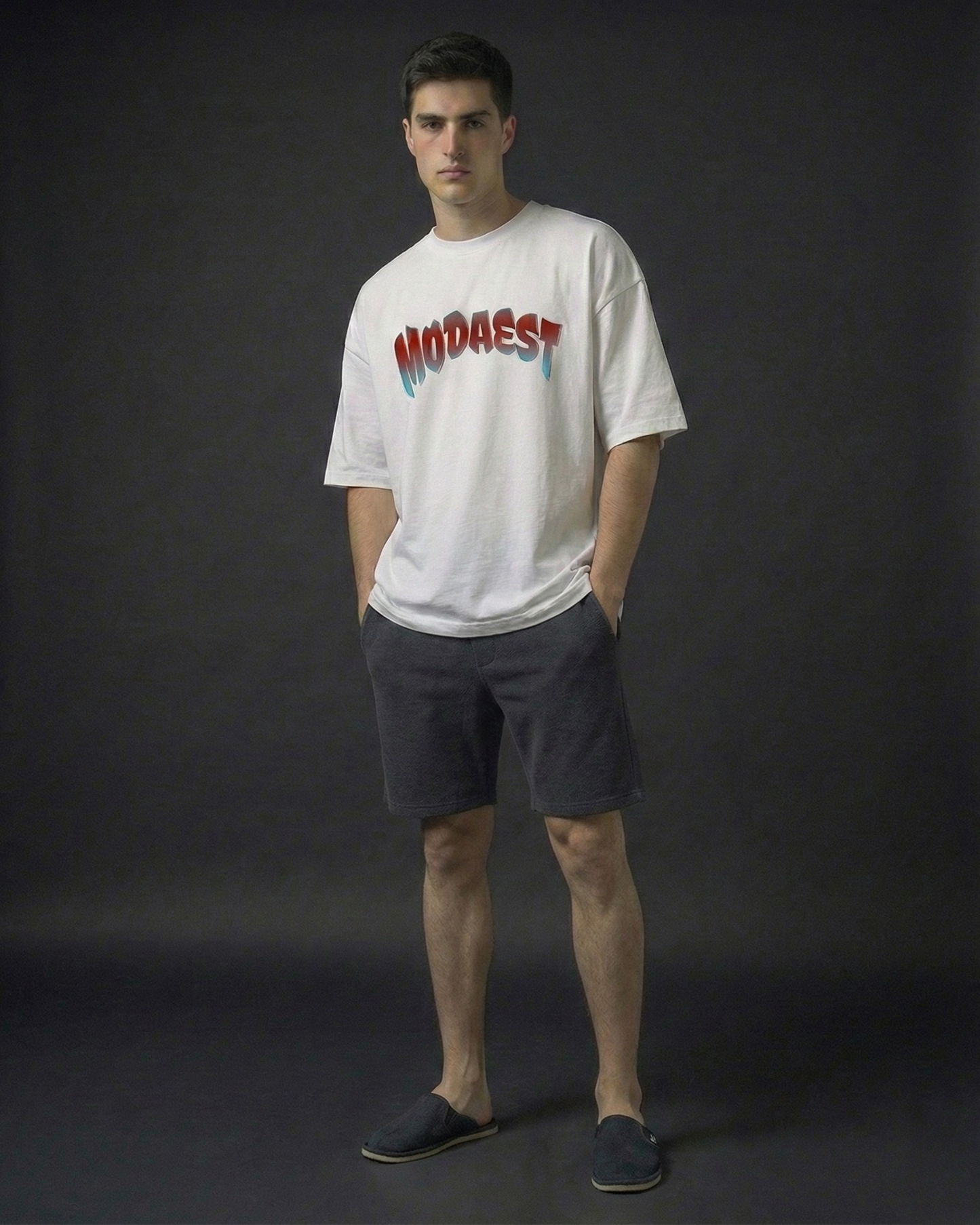 Unholy Kiss Oversized Tshirt - White