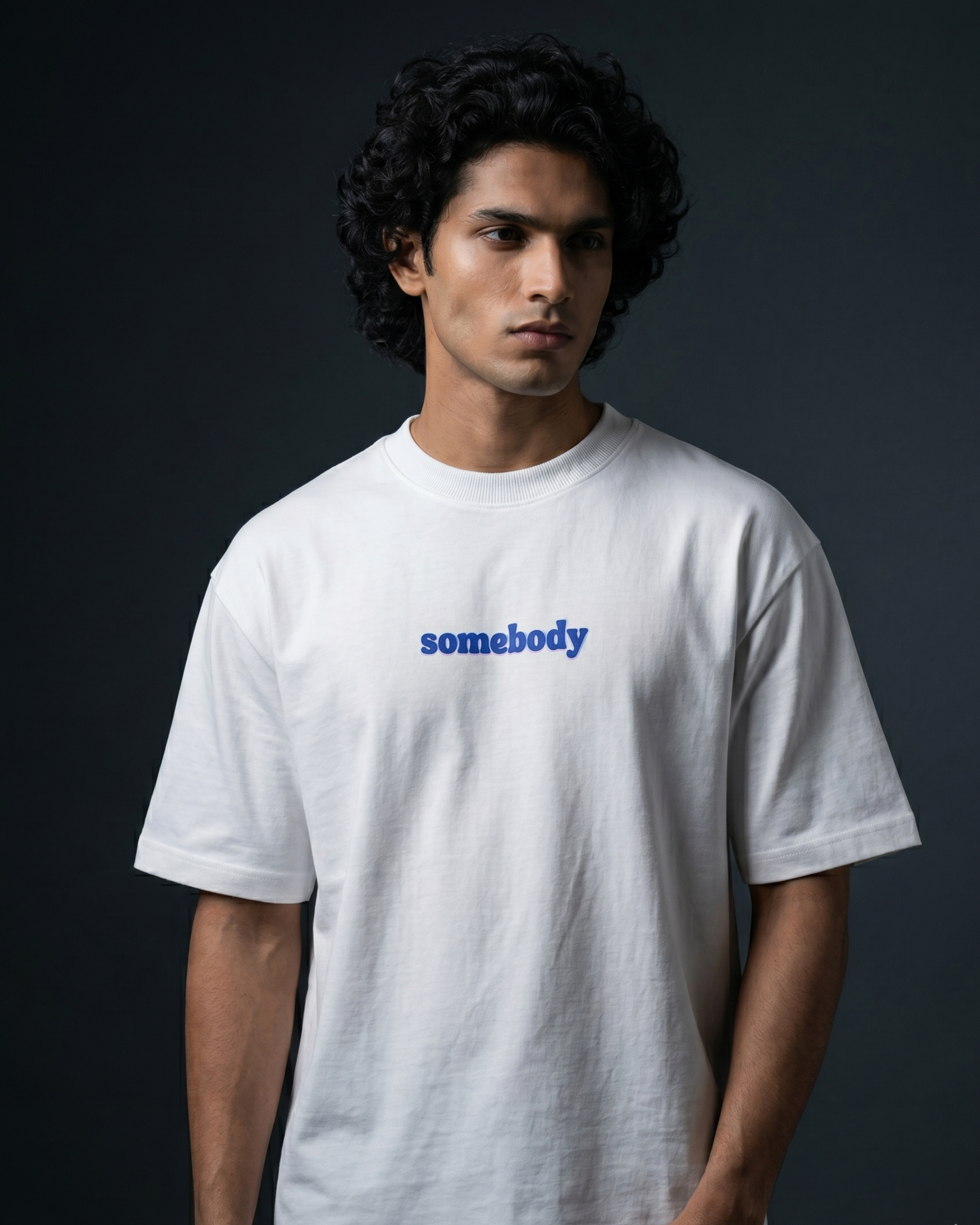 Fashionable SOMEBODY brand clothing item from Modaest, displayed in a stylish design with vibrant colors and intricate details.