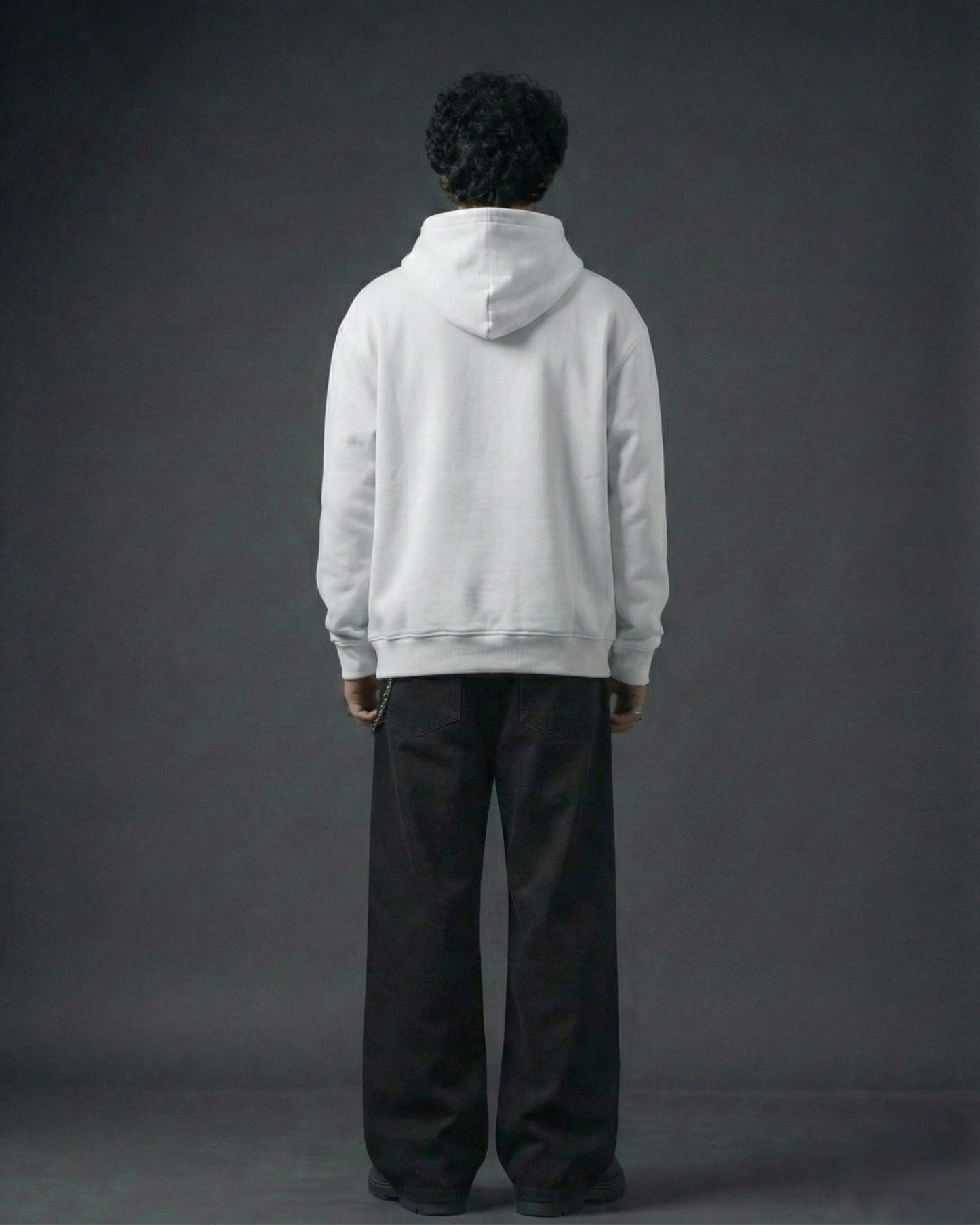 Essential Oversized Hoodie - White - Modaest