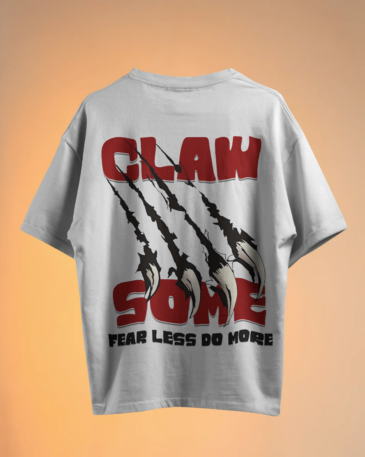 Clawsome Oversized Tshirt - White